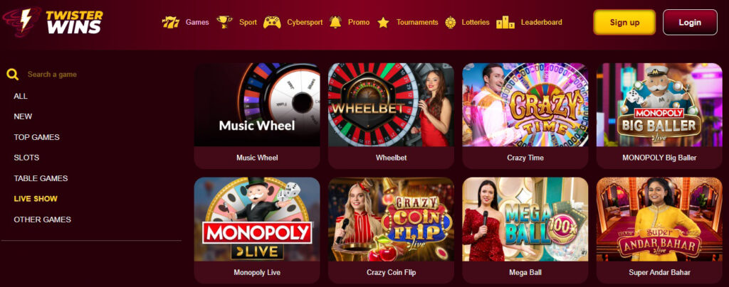 Exciting Table Games at Twister Wins Casino 16 Exciting Table Games at Twister Wins Casino 16