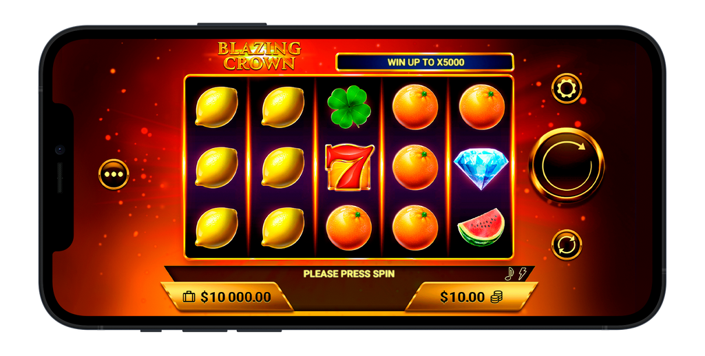Gioca alla demo di Blazing Crown Deluxe - Slot Royal Fruit